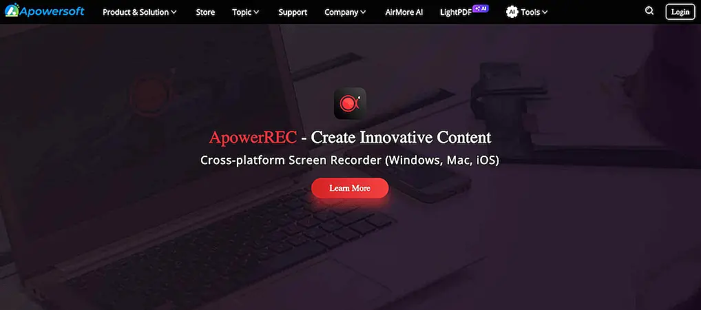ApowerSoft's page